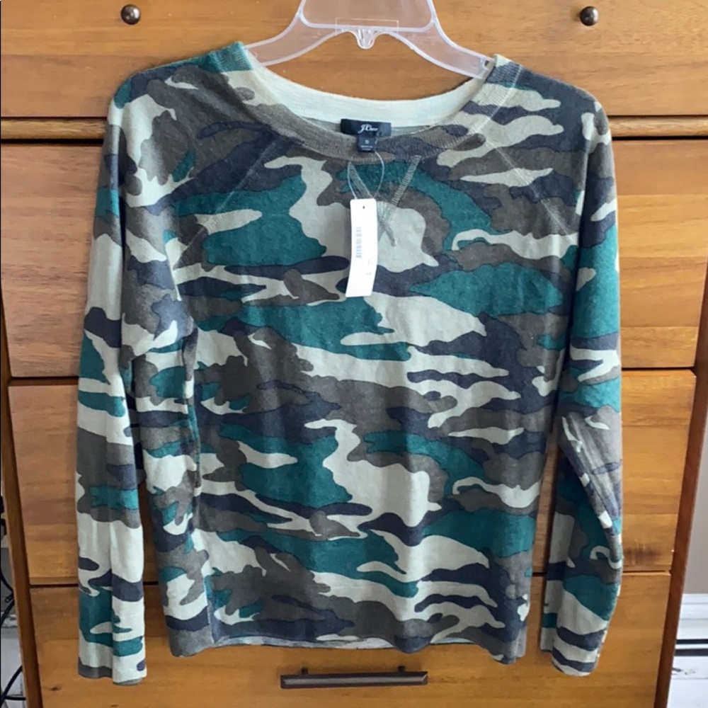 NWT Jcrew long sleeve cami sweater - sz small